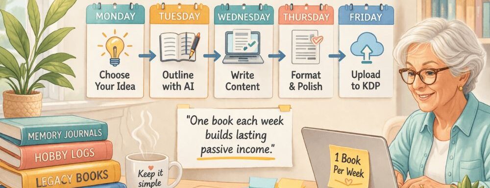 How Seniors Can Start a KDP Side Income with AI Tools (2026)