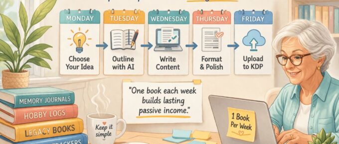 How Seniors Can Start a KDP Side Income with AI Tools (2026)