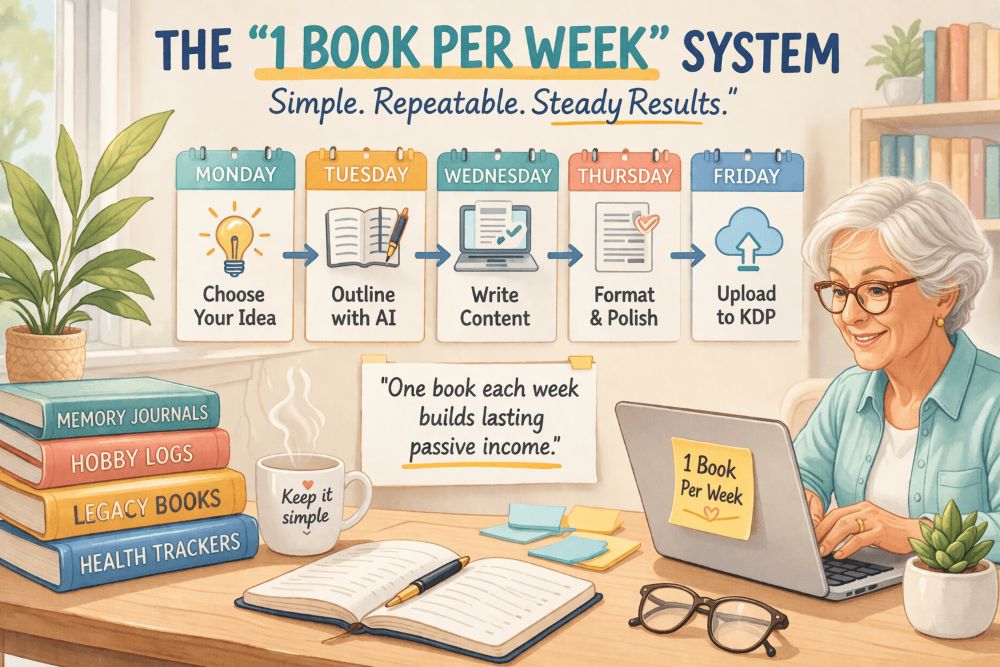 How Seniors Can Start a KDP Side Income with AI Tools (2026)